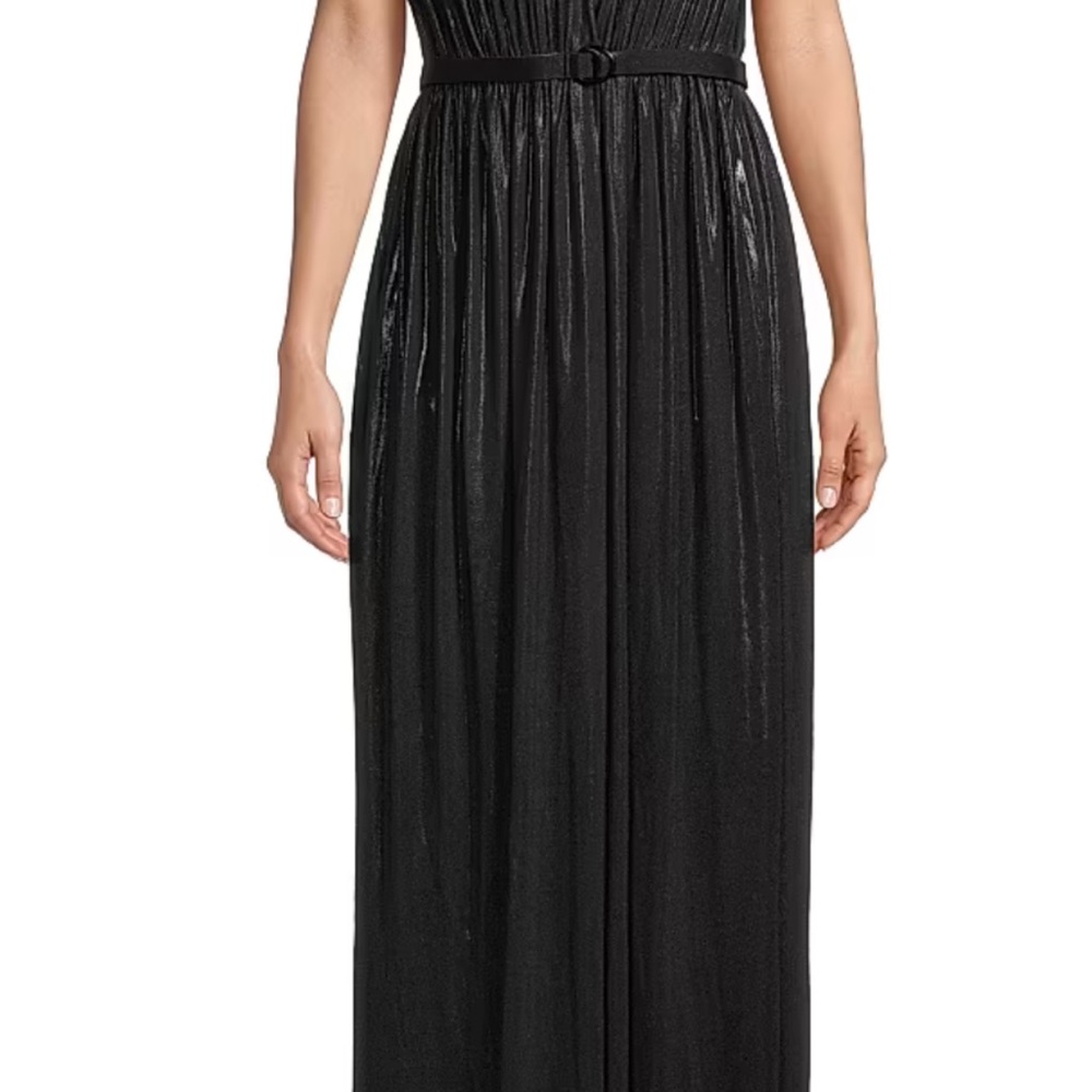 REVOLVE Shimmering Black Maxi Dress